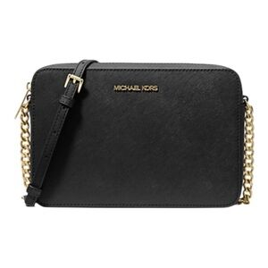 NEW $258 Michael Kors Black Crossbody Bag